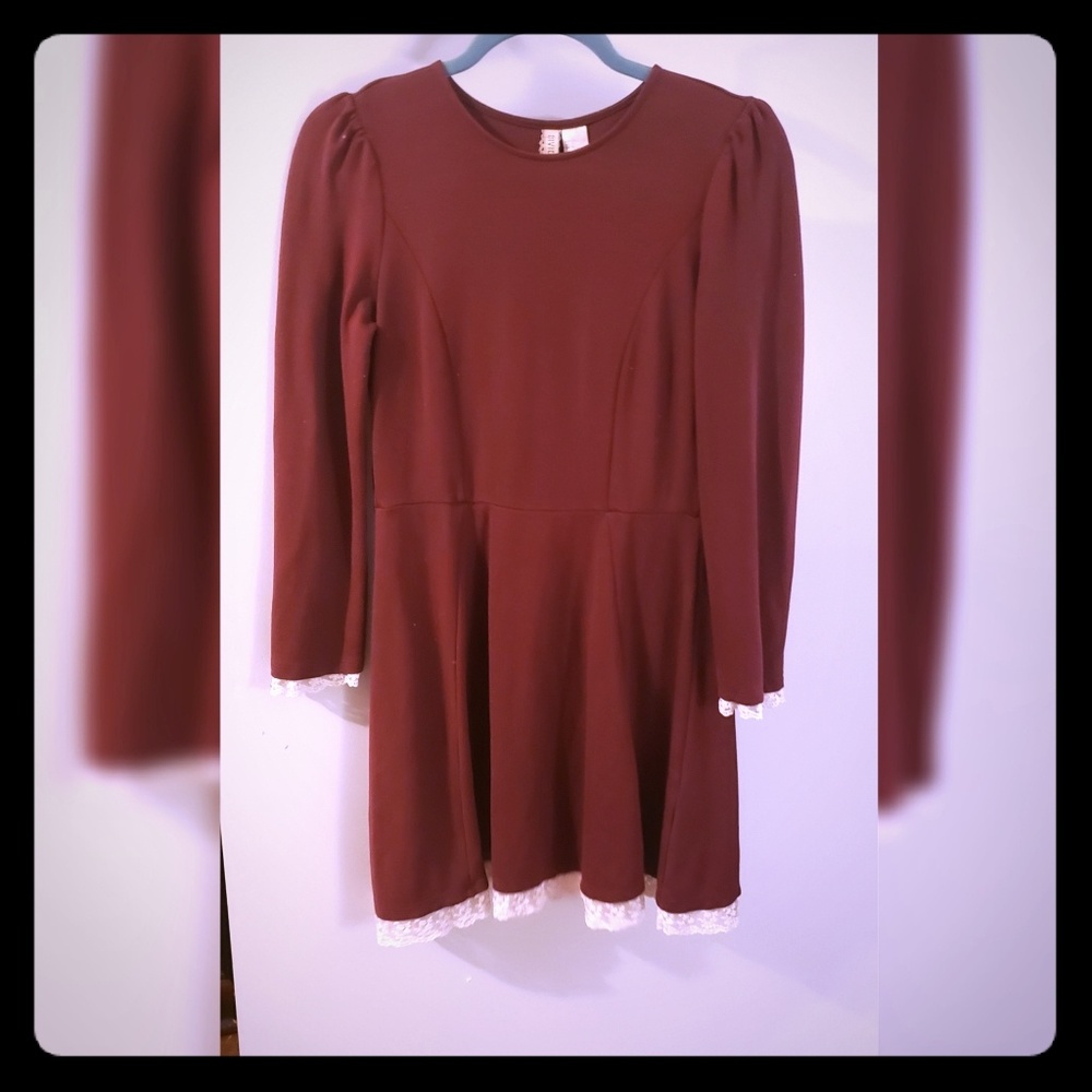 Maroon Dress